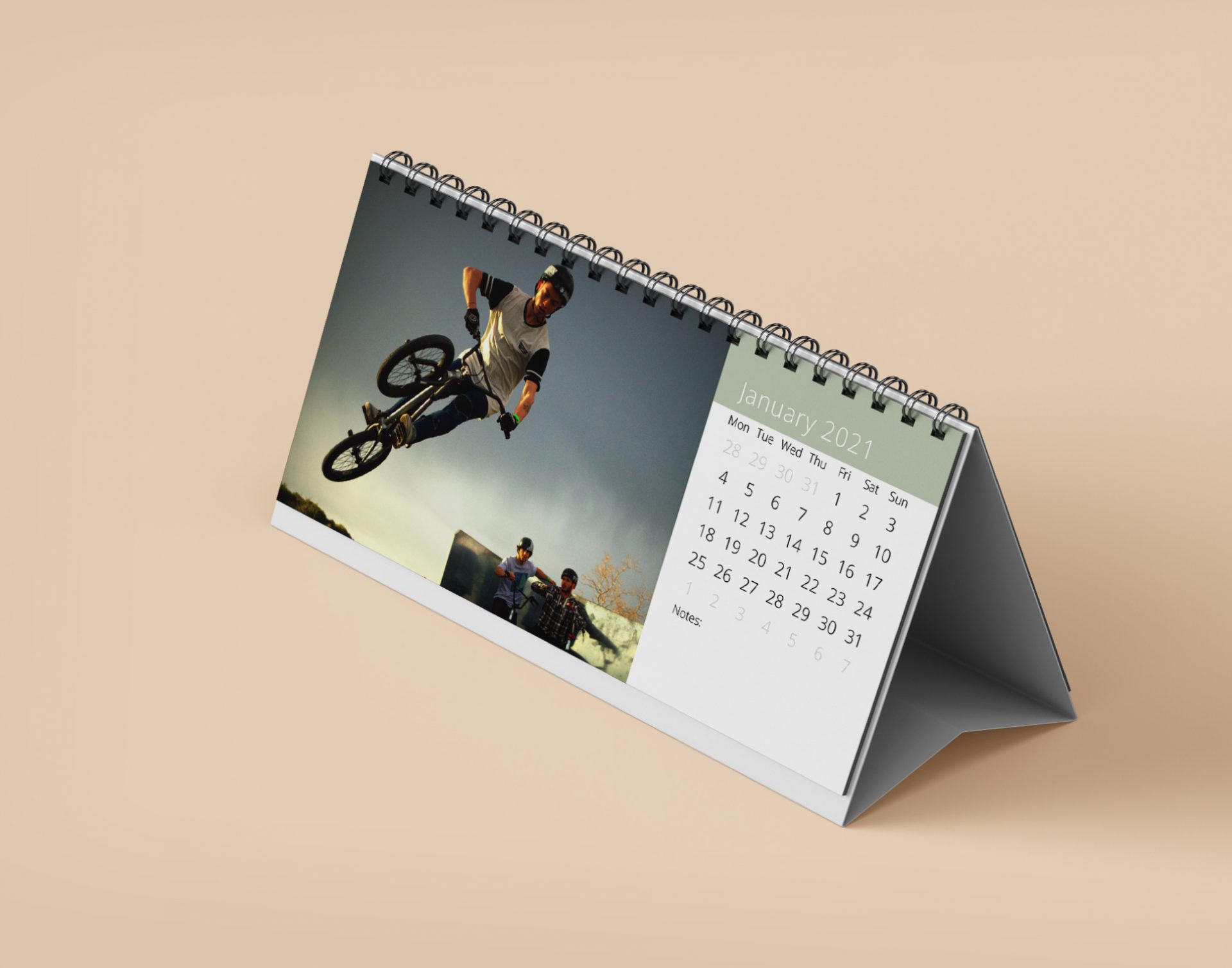 Flip-Top Tent Calendars for Midrand offices