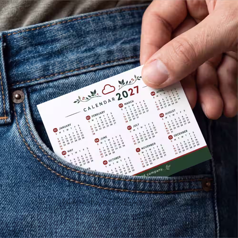 Pocket Calendars